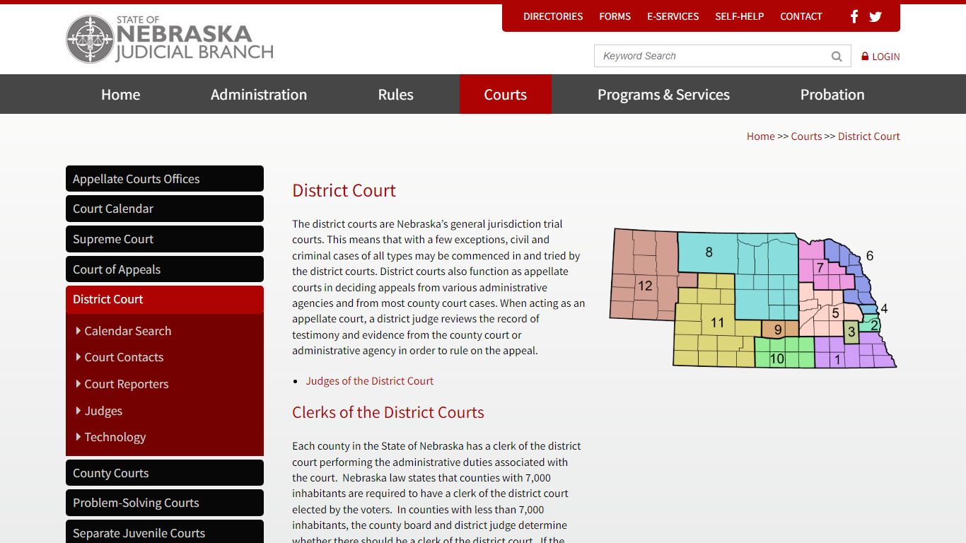 District Court | Nebraska Judicial Branch